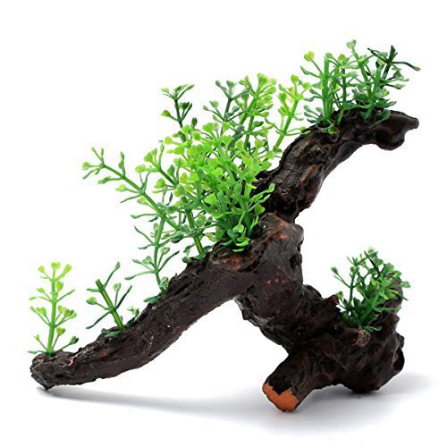 Amazon selling aquarium decorative wood plant aquatic aquatic vegetation simulation artificial decorative plant